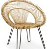 Poltrone E Chaise Longue>Bizzotto POLTRONA IN FIBRE NATURALI - ESTEBAN