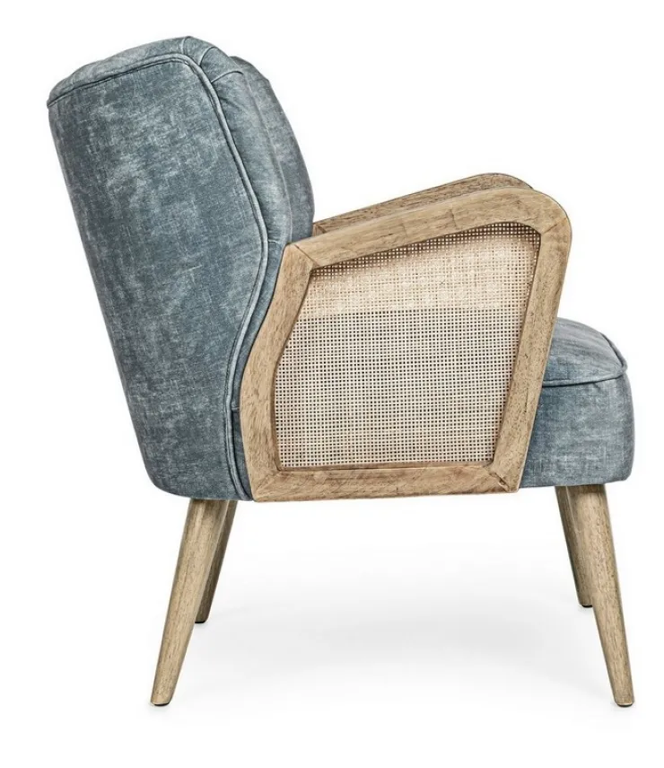 Poltrone E Chaise Longue>Bizzotto POLTRONA IN LEGNO COASTAL - VIRNA