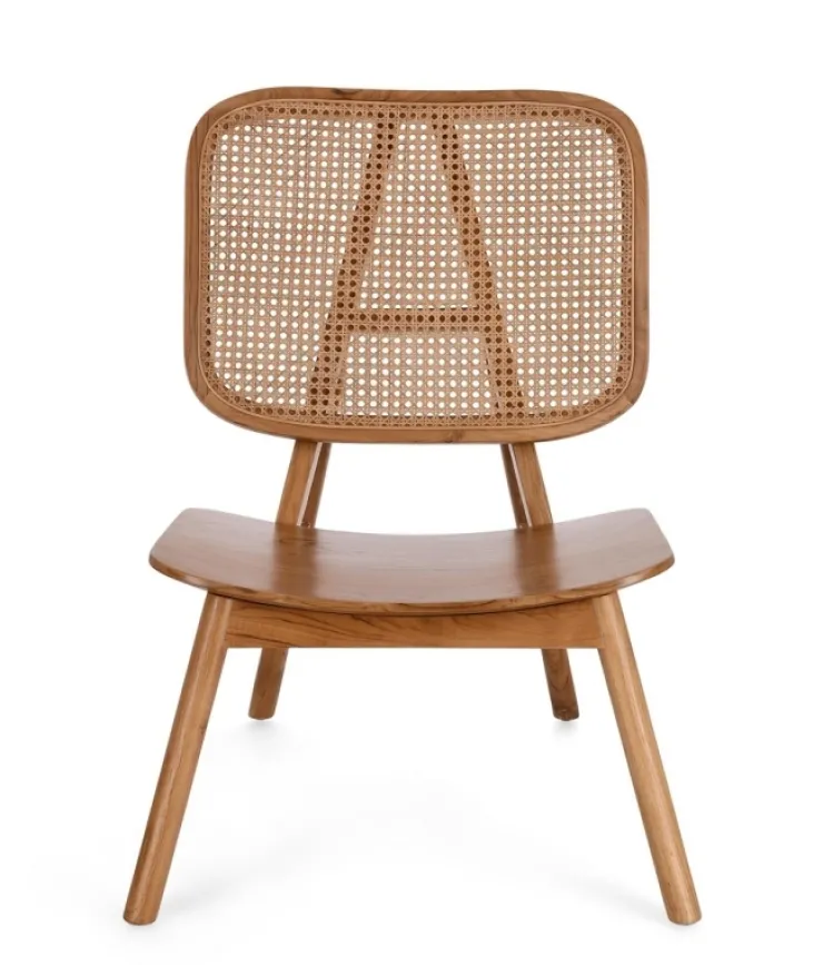 Poltrone E Chaise Longue>Bizzotto POLTRONA IN LEGNO NATURALE - YVES