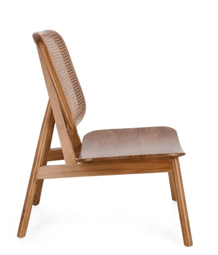 Poltrone E Chaise Longue>Bizzotto POLTRONA IN LEGNO NATURALE - YVES