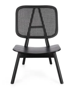 Poltrone E Chaise Longue>Bizzotto POLTRONA IN LEGNO NERO - YVES