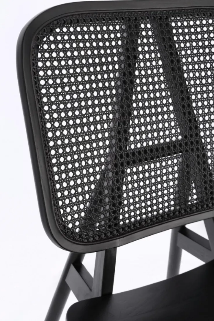 Poltrone E Chaise Longue>Bizzotto POLTRONA IN LEGNO NERO - YVES