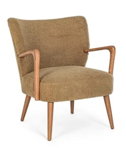 Poltrone E Chaise Longue>Bizzotto POLTRONA IN LEGNO PALM - MORITZ