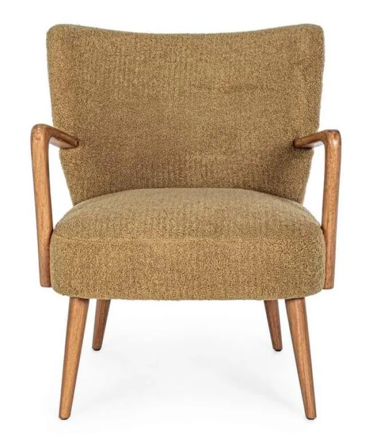 Poltrone E Chaise Longue>Bizzotto POLTRONA IN LEGNO PALM - MORITZ