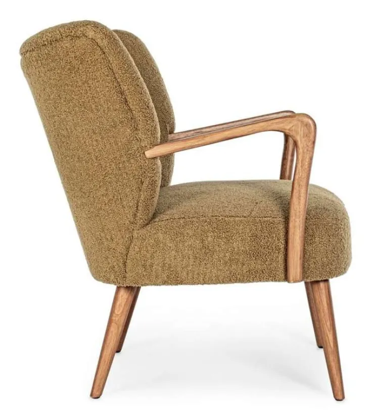 Poltrone E Chaise Longue>Bizzotto POLTRONA IN LEGNO PALM - MORITZ