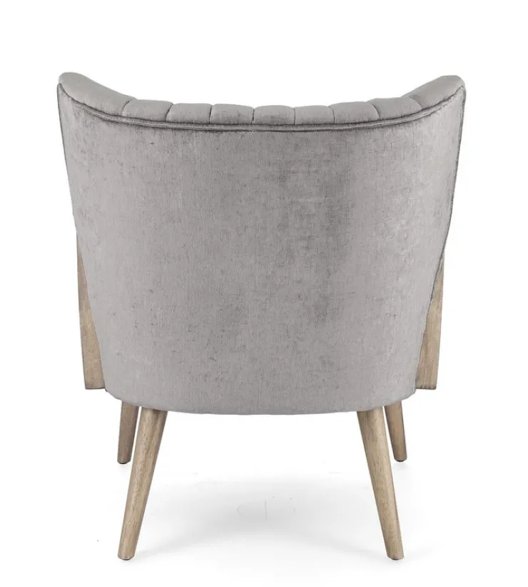 Poltrone E Chaise Longue>Bizzotto POLTRONA IN LEGNO SILVER - VIRNA