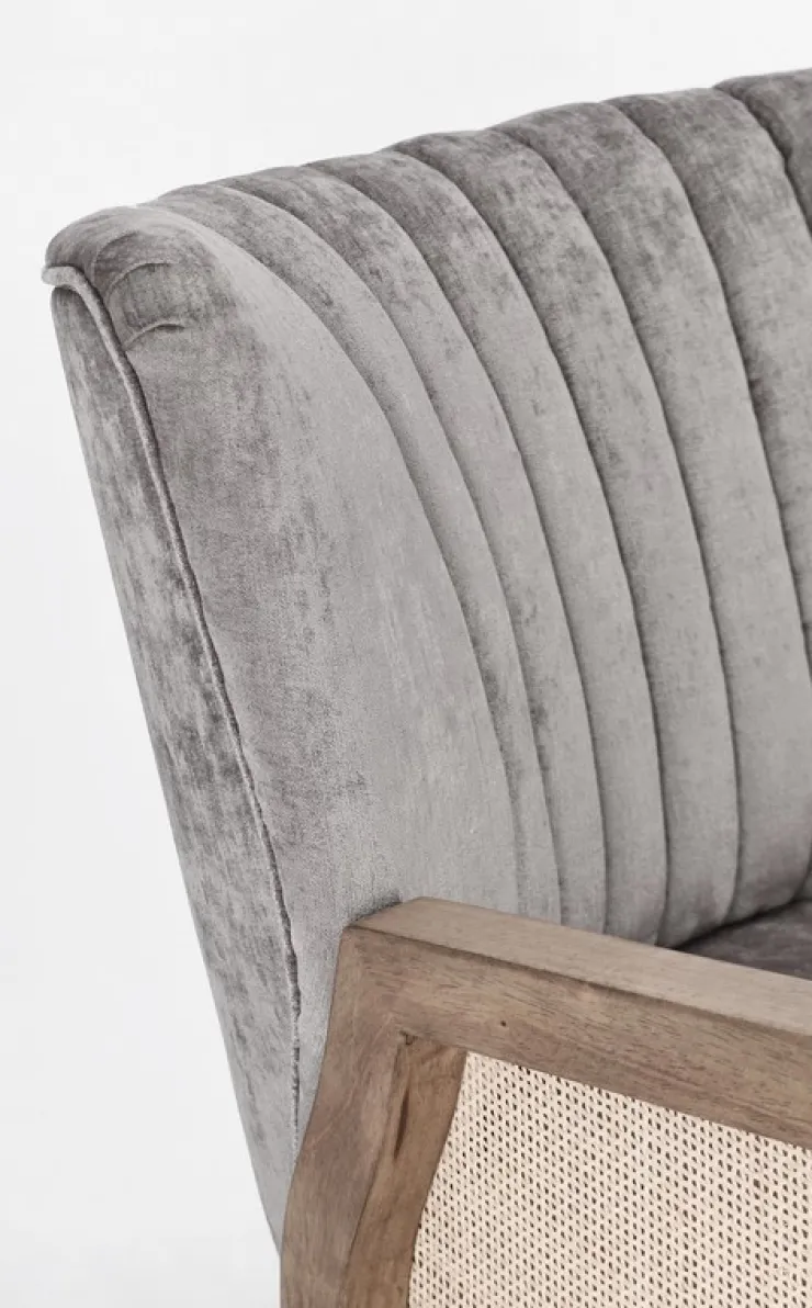 Poltrone E Chaise Longue>Bizzotto POLTRONA IN LEGNO SILVER - VIRNA