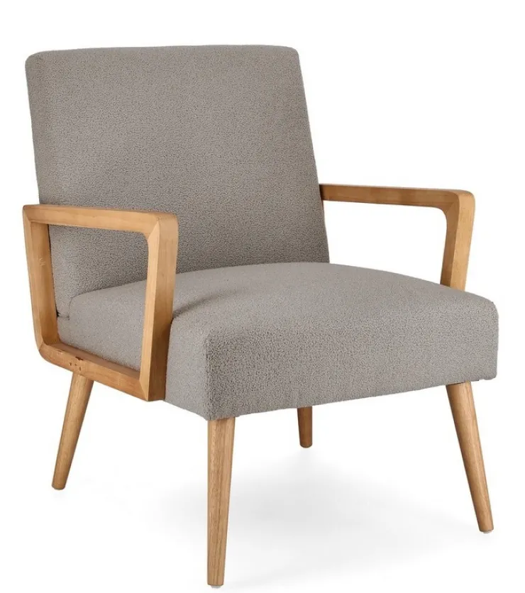 Poltrone E Chaise Longue>Bizzotto POLTRONA IN LEGNO THUNDERY - VERIANA