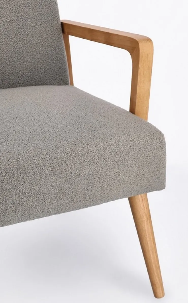 Poltrone E Chaise Longue>Bizzotto POLTRONA IN LEGNO THUNDERY - VERIANA