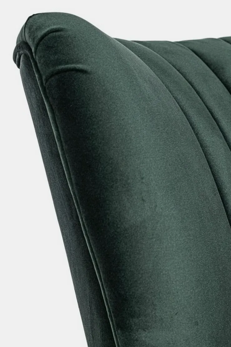 Poltrone E Chaise Longue>Bizzotto POLTRONA IN LEGNO VERDE - VIRNA