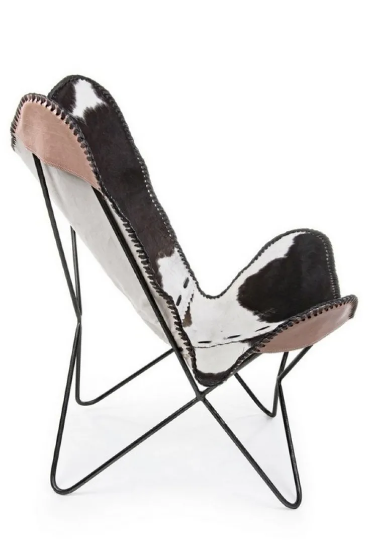 Poltrone E Chaise Longue>Bizzotto POLTRONA IN PELLE - BUFFALO