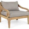 Poltrone>Bizzotto POLTRONA IN TEAK - KARUBA FSC
