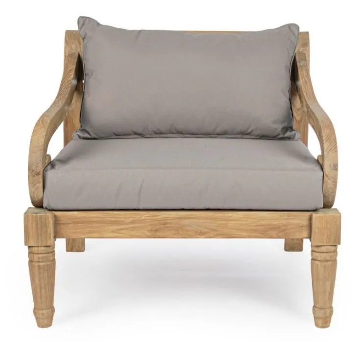 Poltrone>Bizzotto POLTRONA IN TEAK - KARUBA FSC