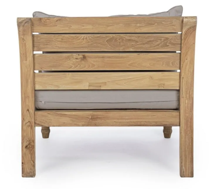 Poltrone>Bizzotto POLTRONA IN TEAK - KARUBA FSC