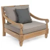 Poltrone>Bizzotto POLTRONA IN TEAK SFODERABILE - BALI FSC