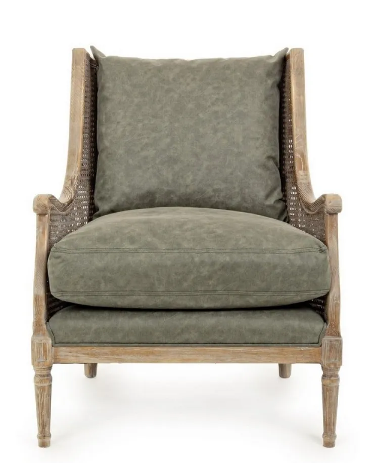 Poltrone E Chaise Longue>Bizzotto POLTRONA IN TESSUTO - CAROLINA
