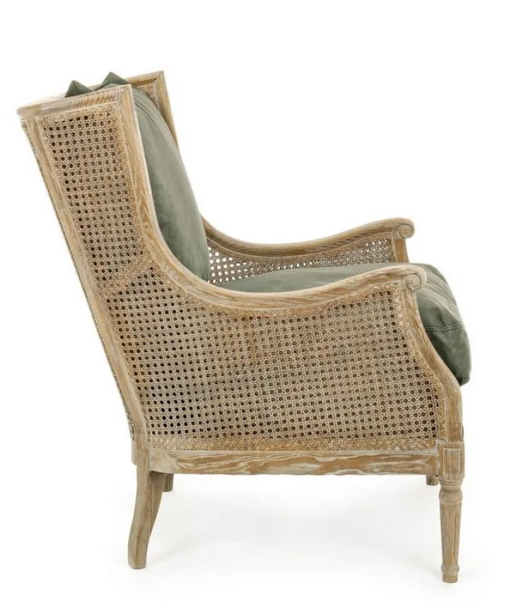 Poltrone E Chaise Longue>Bizzotto POLTRONA IN TESSUTO - CAROLINA