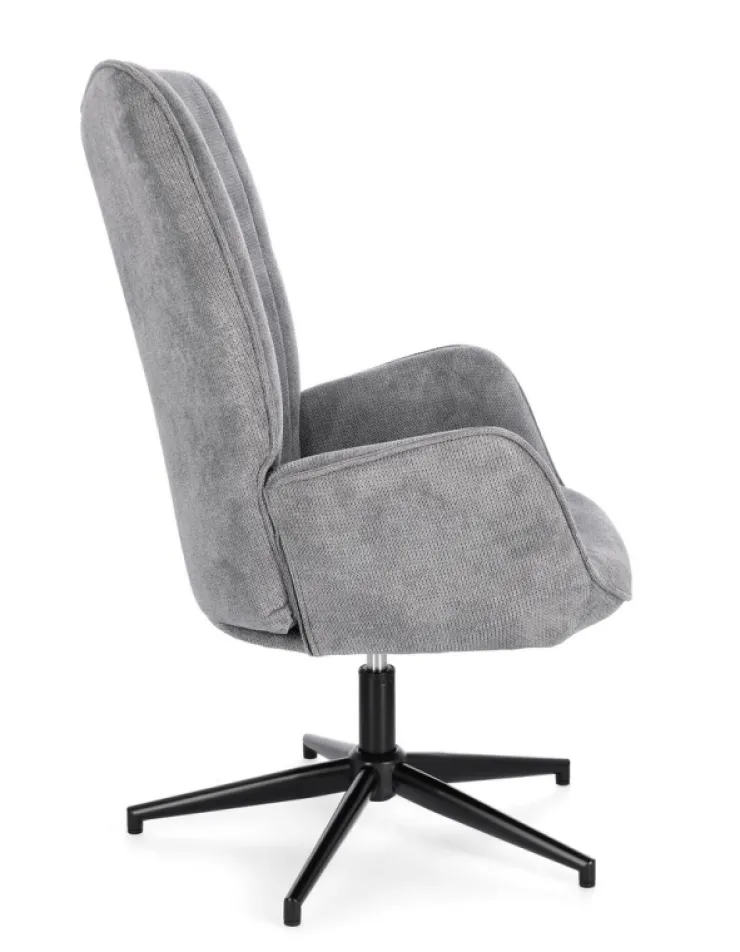 Poltrone E Chaise Longue>Bizzotto POLTRONA IN TESSUTO GRIGIO - INAS