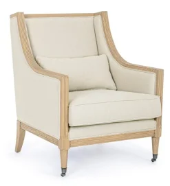 Poltrone E Chaise Longue>Bizzotto POLTRONA IN TESSUTO SFODERABILE - MARLIN