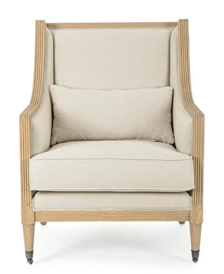 Poltrone E Chaise Longue>Bizzotto POLTRONA IN TESSUTO SFODERABILE - MARLIN