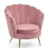 Poltrone E Chaise Longue>Bizzotto POLTRONA IN VELLUTO ROSA ANTICO - GILIOLA