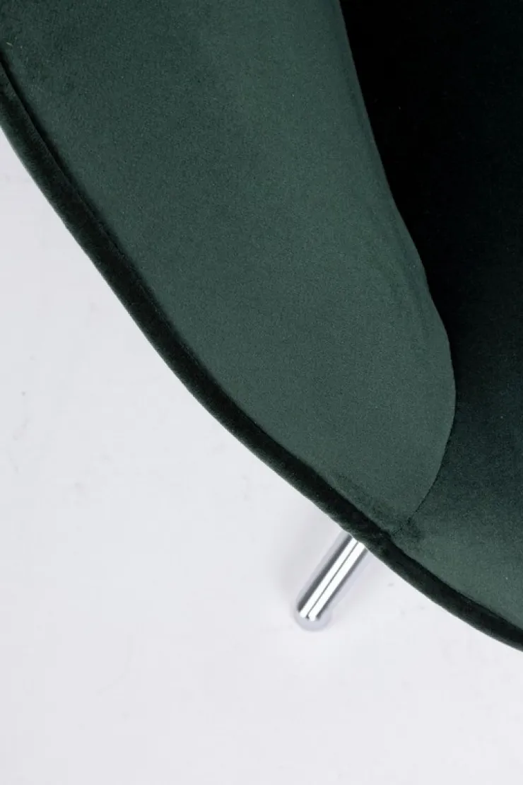 Poltrone E Chaise Longue>Bizzotto POLTRONA IN VELLUTO VERDE - FARIDA