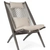 Poltrone>Bizzotto POLTRONA LOUNGE C-C ALOHA COCOA