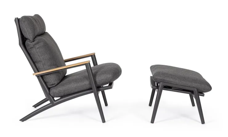 Poltrone>Bizzotto POLTRONA LOUNGE C-C C-POG IBISCO AN WG21