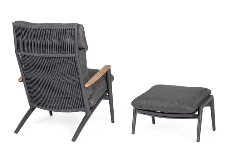 Poltrone>Bizzotto POLTRONA LOUNGE C-C C-POG IBISCO AN WG21