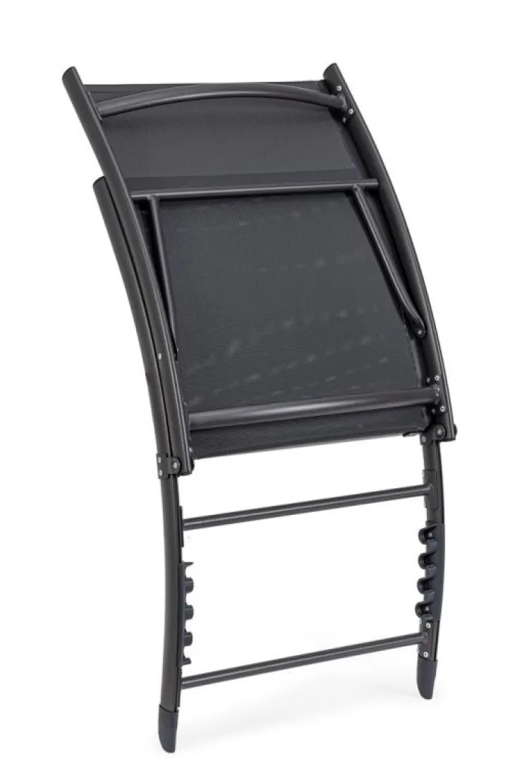 Lettini, Sdraio E Chaise Longue>Bizzotto POLTRONA LOUNGE RECLINABILE GRIGIO SCURO - TAYLOR