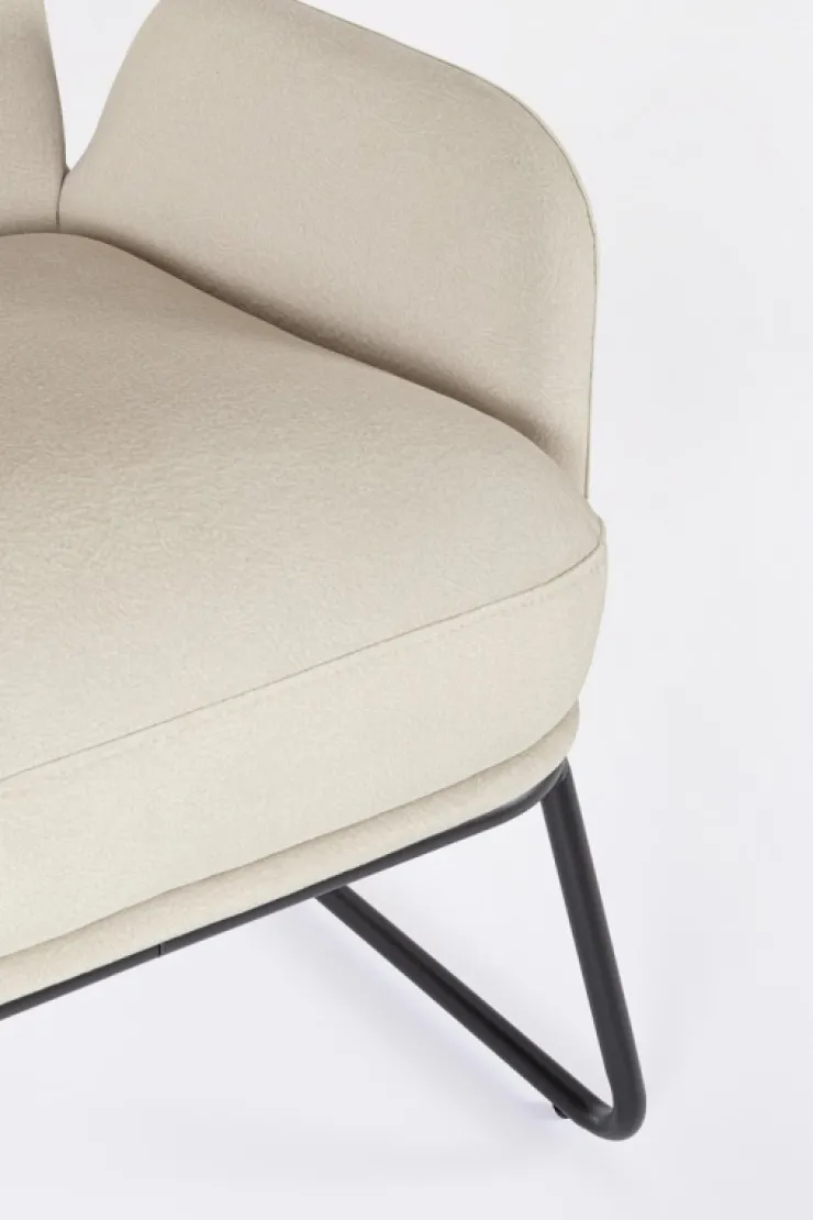 Poltrone E Chaise Longue>Bizzotto POLTRONA OPHELIA BEIGE