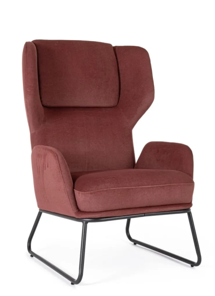 Poltrone E Chaise Longue>Bizzotto POLTRONA OPHELIA RUST
