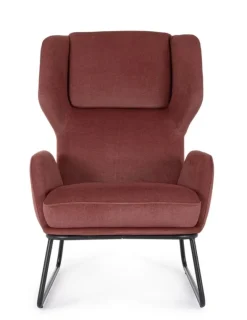 Poltrone E Chaise Longue>Bizzotto POLTRONA OPHELIA RUST
