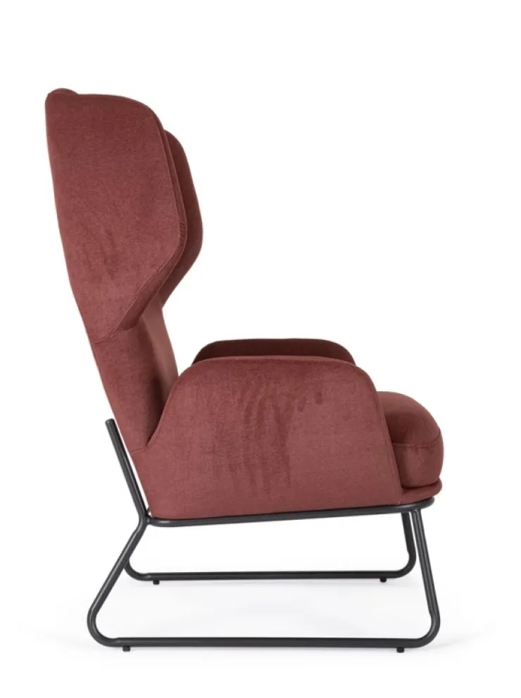 Poltrone E Chaise Longue>Bizzotto POLTRONA OPHELIA RUST