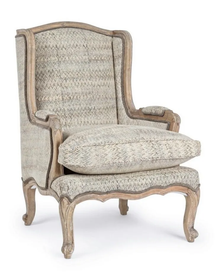 Poltrone E Chaise Longue>Bizzotto POLTRONA SFODERABILE IN TESSUTO - ELODIE
