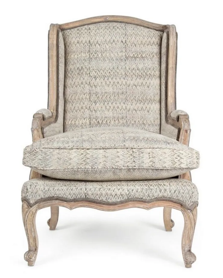 Poltrone E Chaise Longue>Bizzotto POLTRONA SFODERABILE IN TESSUTO - ELODIE