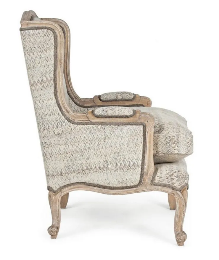 Poltrone E Chaise Longue>Bizzotto POLTRONA SFODERABILE IN TESSUTO - ELODIE
