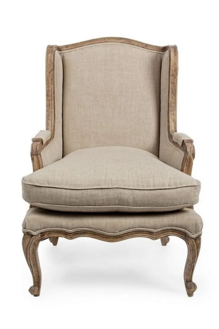 Poltrone E Chaise Longue>Bizzotto POLTRONA SFODERABILE IN TESSUTO - CATHERINE