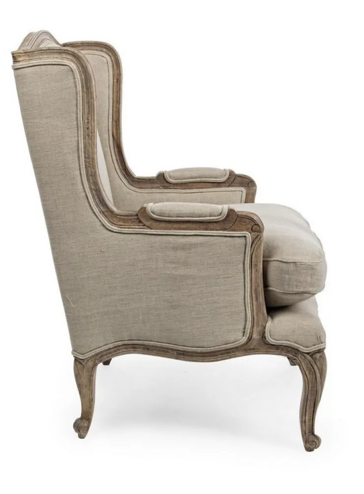 Poltrone E Chaise Longue>Bizzotto POLTRONA SFODERABILE IN TESSUTO - CATHERINE