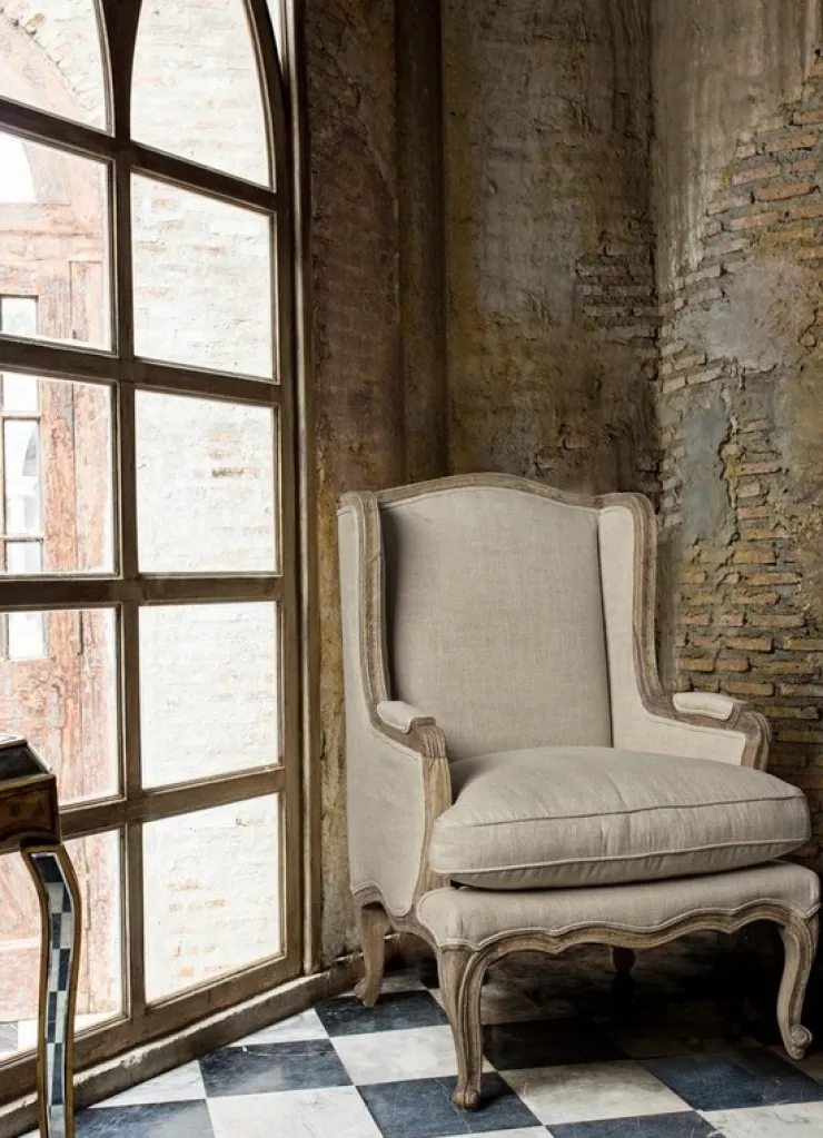 Poltrone E Chaise Longue>Bizzotto POLTRONA SFODERABILE IN TESSUTO - CATHERINE