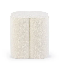 Pouf>Bizzotto POUF EFFETTO BOUCLE' NATURALE - COINTA