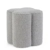Pouf>Bizzotto POUF EFFETTO BOUCLE' GRIGIO - COINTA