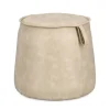 Pouf>Bizzotto POUF RUDINA AVORIO