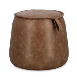 Pouf>Bizzotto POUF RUDINA COGNAC