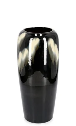 Vasi E Coprivasi>Bizzotto P.VASO COIRA ALTO NERO MELANGE H59