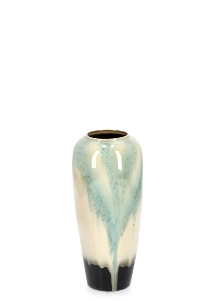 Vasi E Coprivasi>Bizzotto P.VASO COIRA BIANCO AZZURRO H36