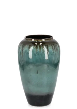 Vasi E Coprivasi>Bizzotto P.VASO COIRA BOMBATO VERDE MELANGE H40