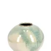 Vasi E Coprivasi>Bizzotto P.VASO COIRA TONDO BIANCO AZZURRO D30