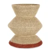 Ceste Decorative>Bizzotto P.VASO DECORATIVO LANH NATURAL RUSTY H43
