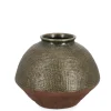 Vasi E Coprivasi>Bizzotto P.VASO KLAS TERRACOTTA VERDE D47
